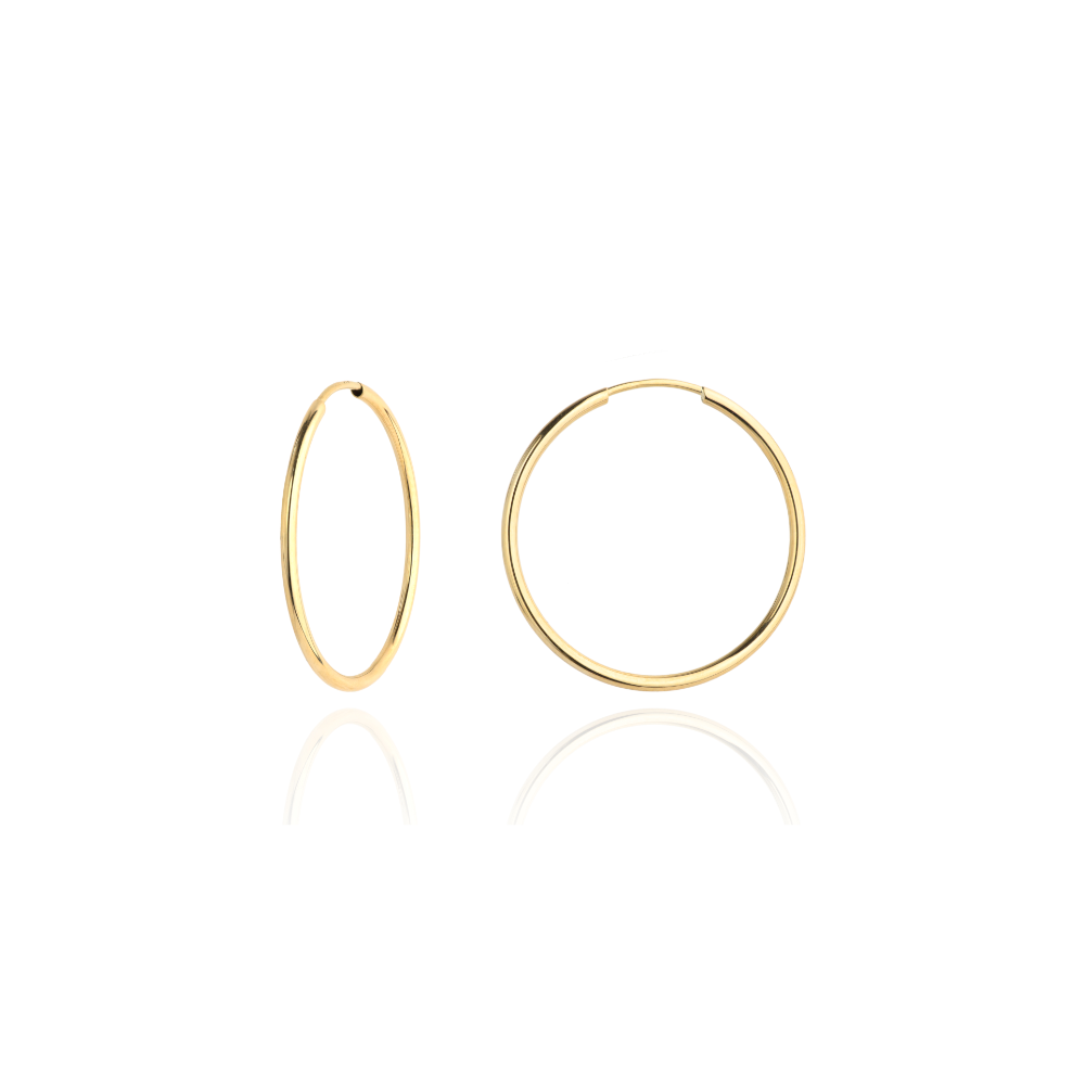 Cercei Creole Aur 14K - 1.2 cm