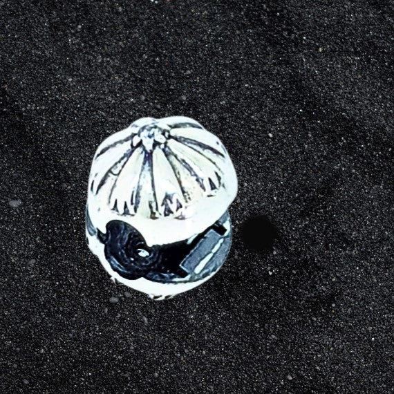 Talisman Argint 925 rodiat Biluta cu pietricica Simulated Diamond