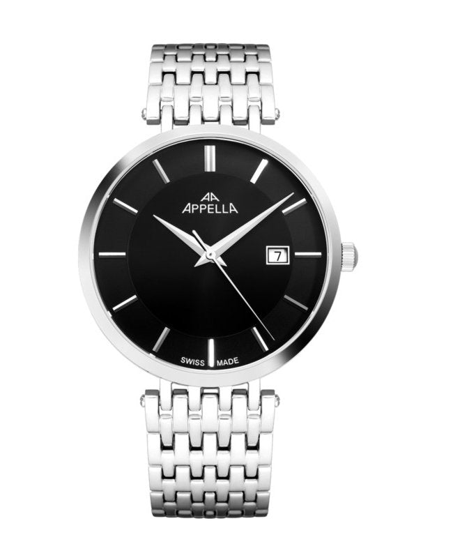 Ceas Appella, L12001.5114Q, 40 mm, silver