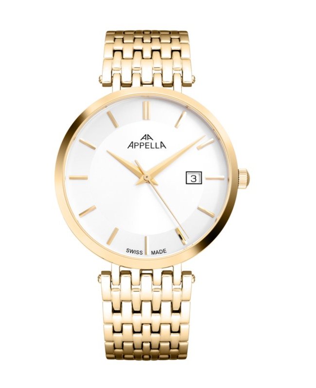 Ceas Appella, L12001.1113Q, 40 mm, gold
