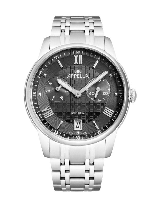 Ceas Appella, L70008.5167QF, 42 mm, silver