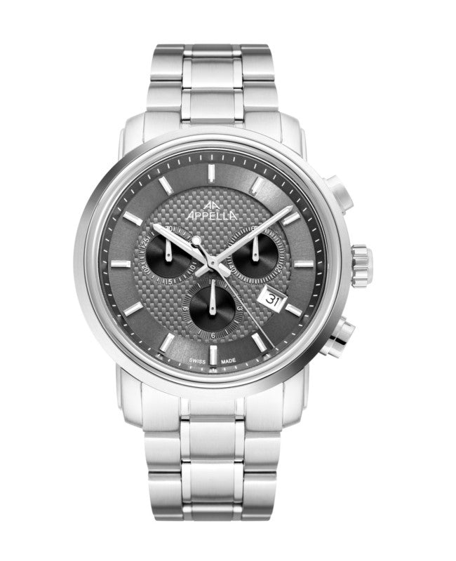 Ceas Appella, L70001.5117CH, 43 mm, silver