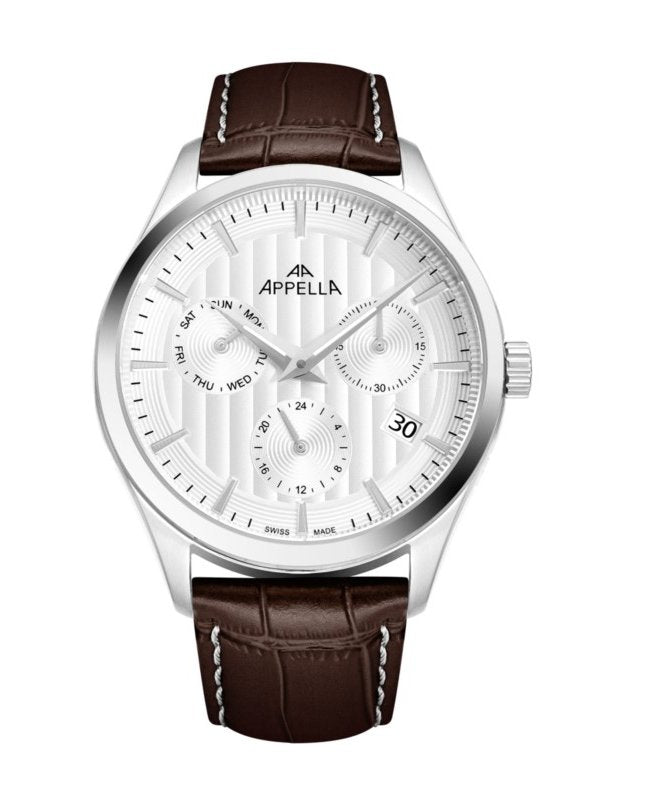 Ceas Appella, L70003.5B13QF, 43 mm, silver