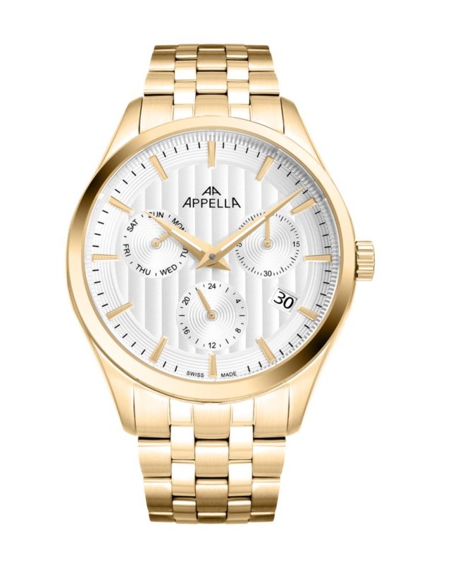 Ceas Appella, L70003.1113QF, 43 mm
43 mm, gold
gold