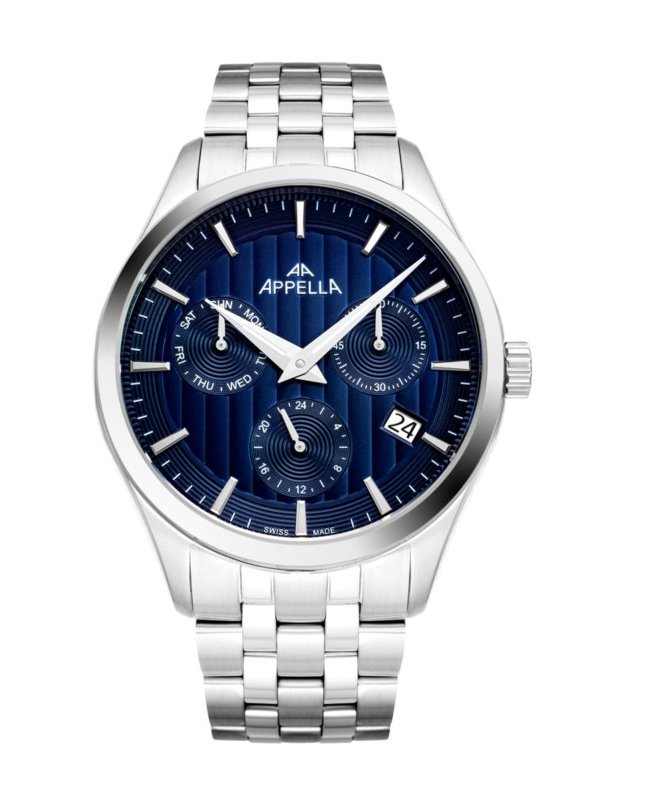 Ceas Appella, L70003.5115QF, 43 mm
43 mm, silver
gold