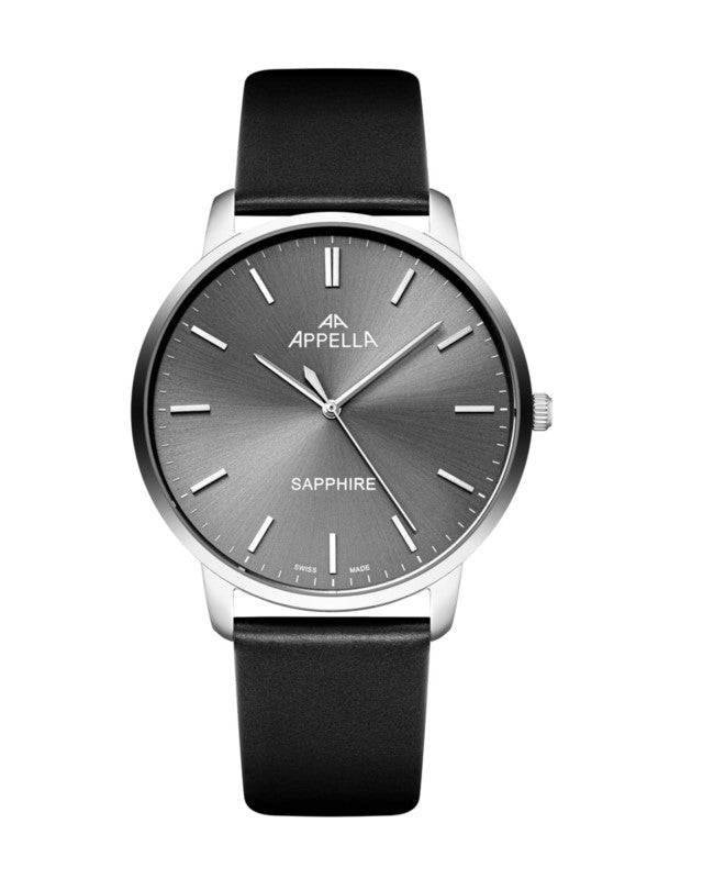 Ceas Appella, L70012.5216Q, 41 mm, silver