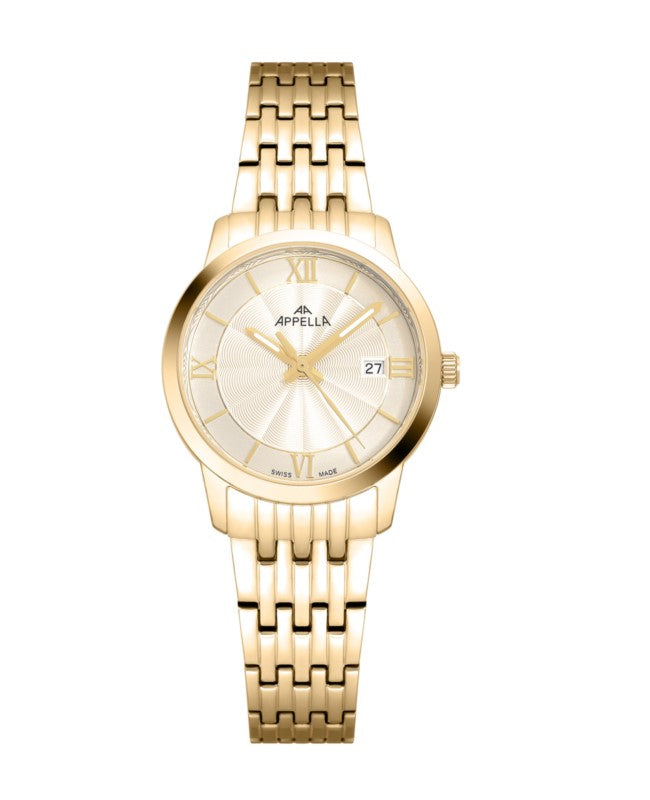 Ceas Appella, L32005.1161Q, 30 mm, gold
