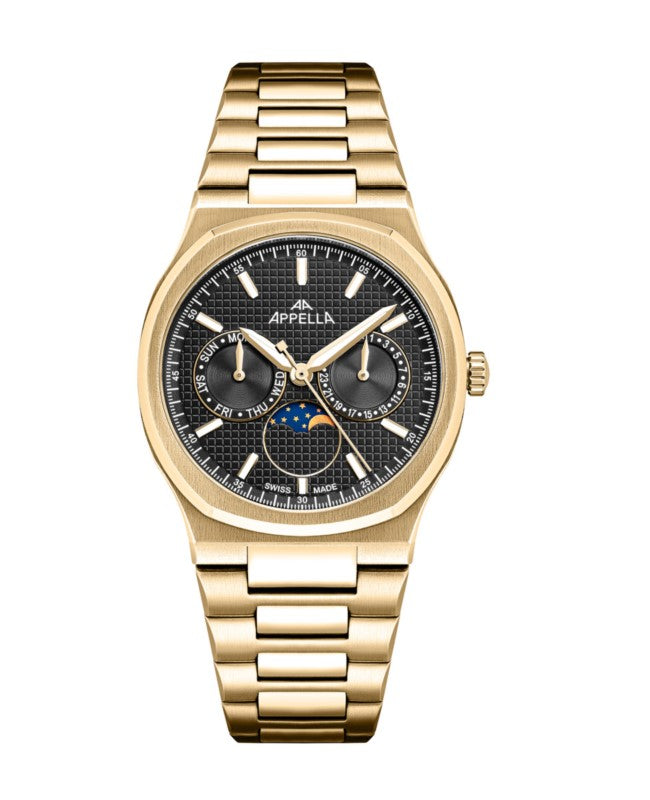 Ceas Appella, L32006.1116QF, 36,5 mm, gold