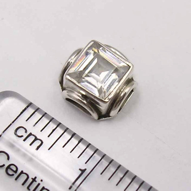 Cercei Argint 925 cu Zirconiu Cubic, 0.7 cm lungime