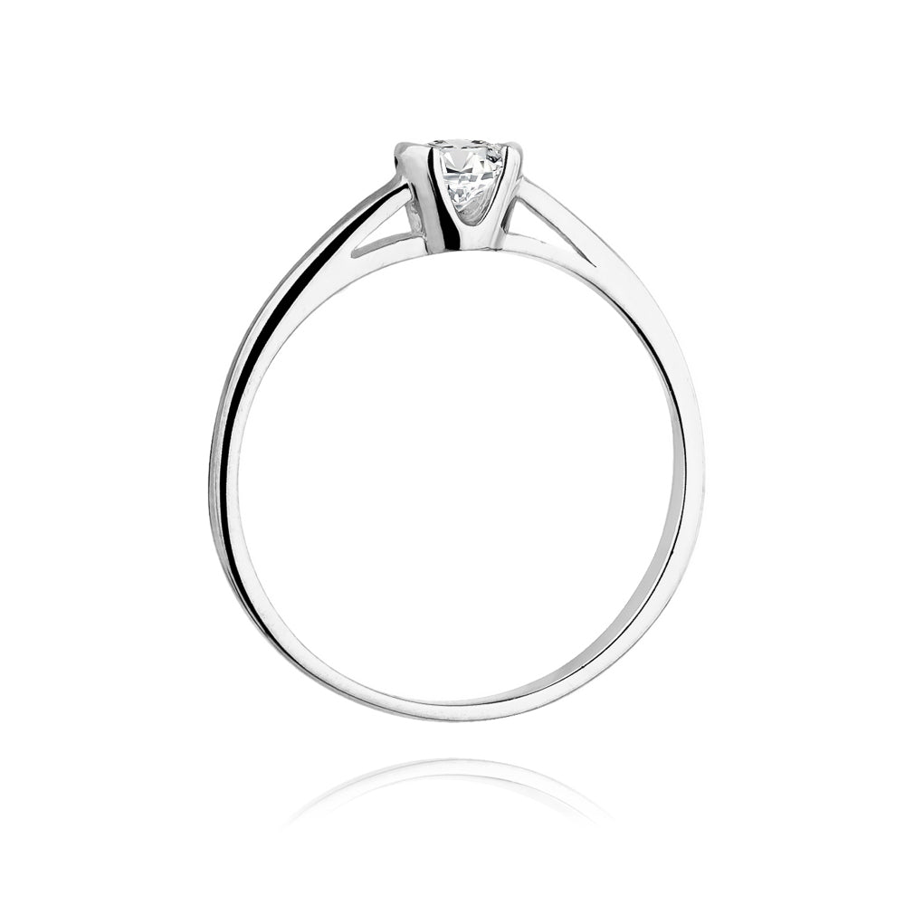 Inel Aur 14k cu Diamant  0.23 ct