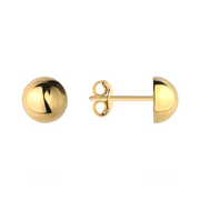 Cercei Aur 14k cu Bilute 6 mm