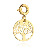 Pandantiv Charm Aur 14K Copacul Vieții