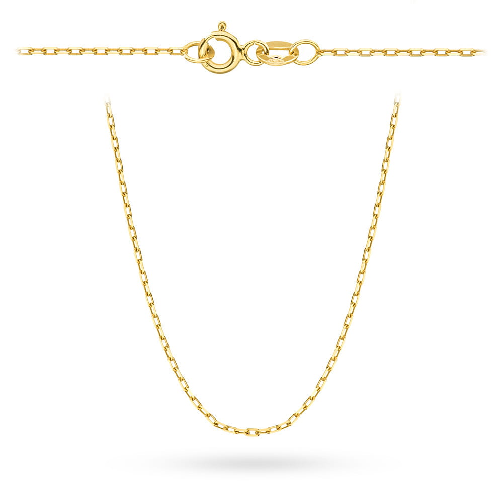 Lant Aur 14k, 45 cm