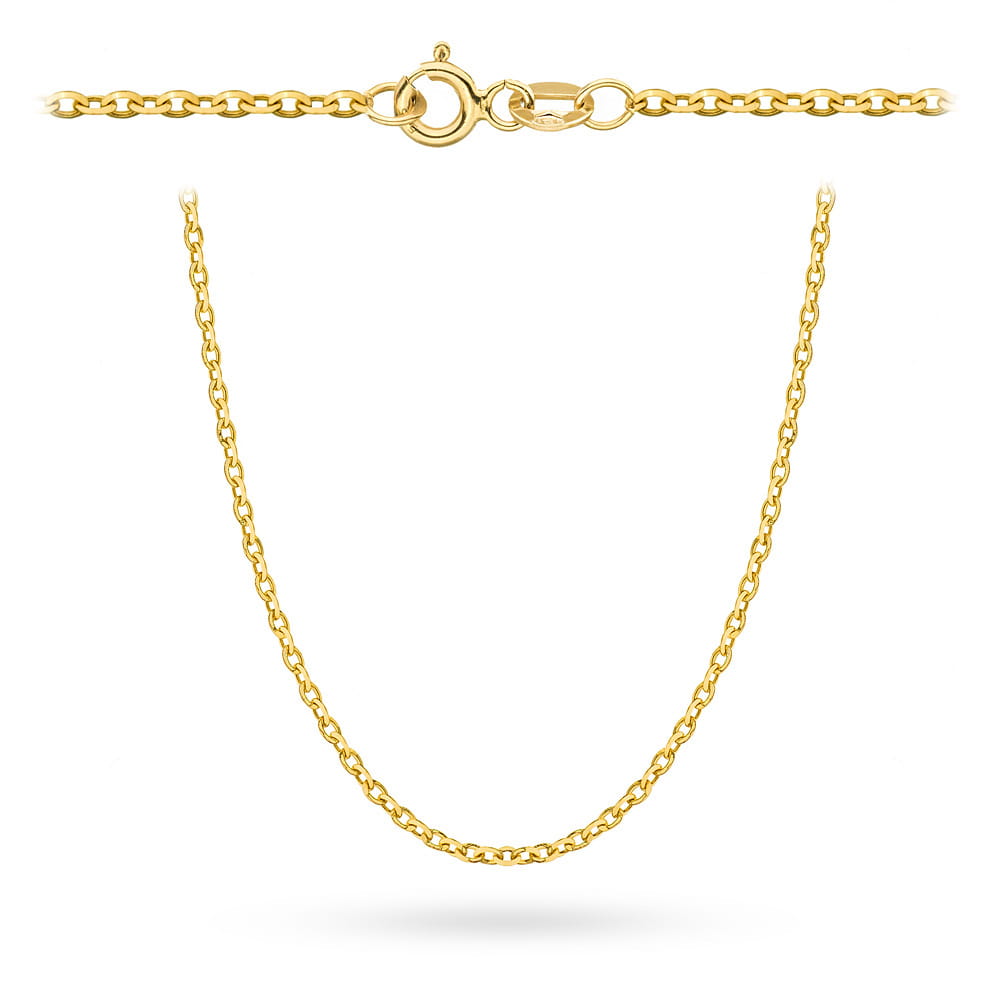 Lant Rolo Aur 14k, 50 cm
