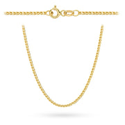 Lanț din Aur 14K, Model Coadă de Vulpe, 60 cm