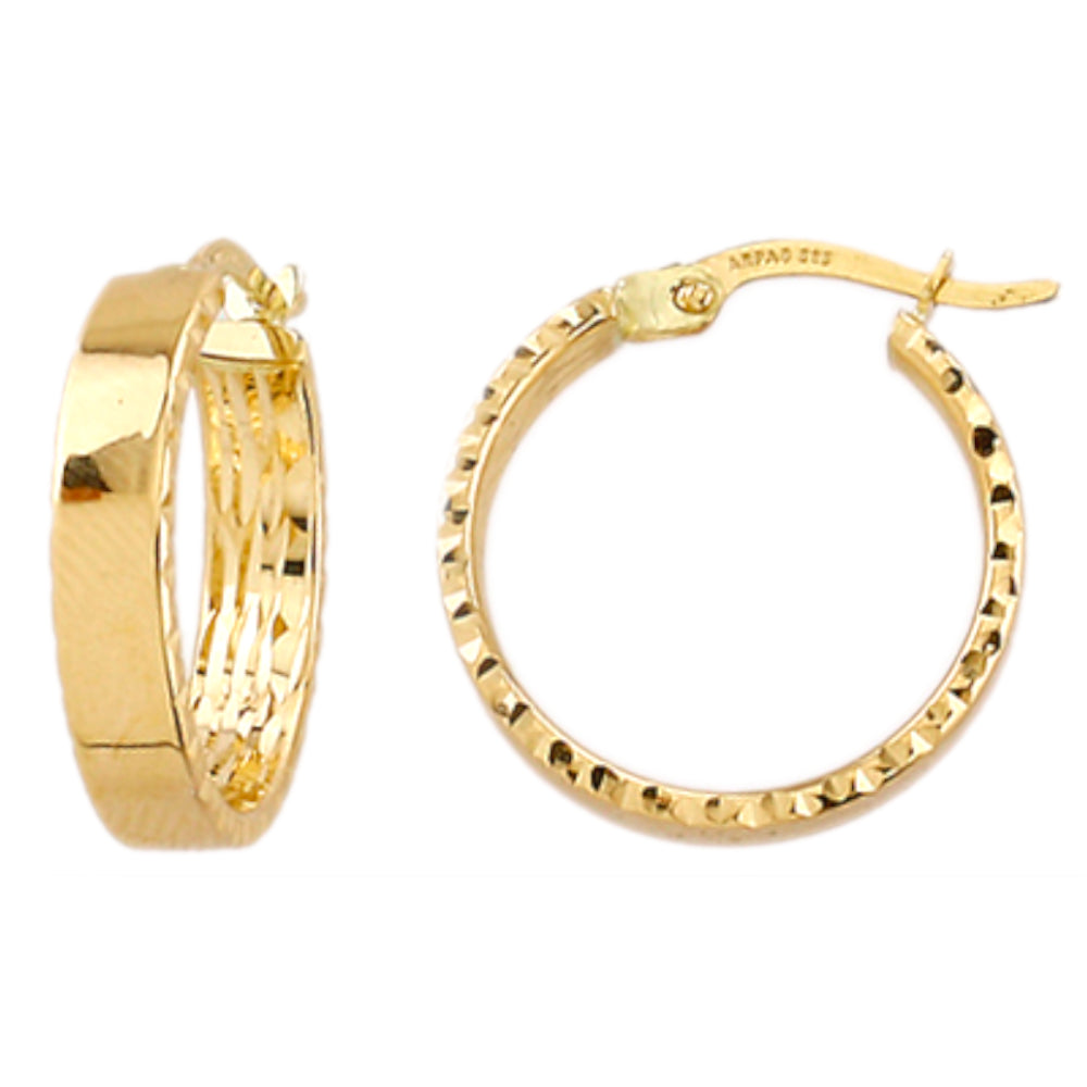 Cercei Aur 14k, 1.8 cm