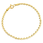 Bratara Aur 14k cu Inimioare