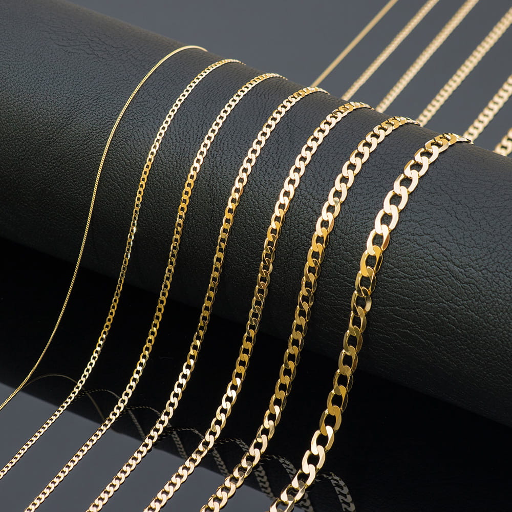 Lant Aur 14k, 50cm