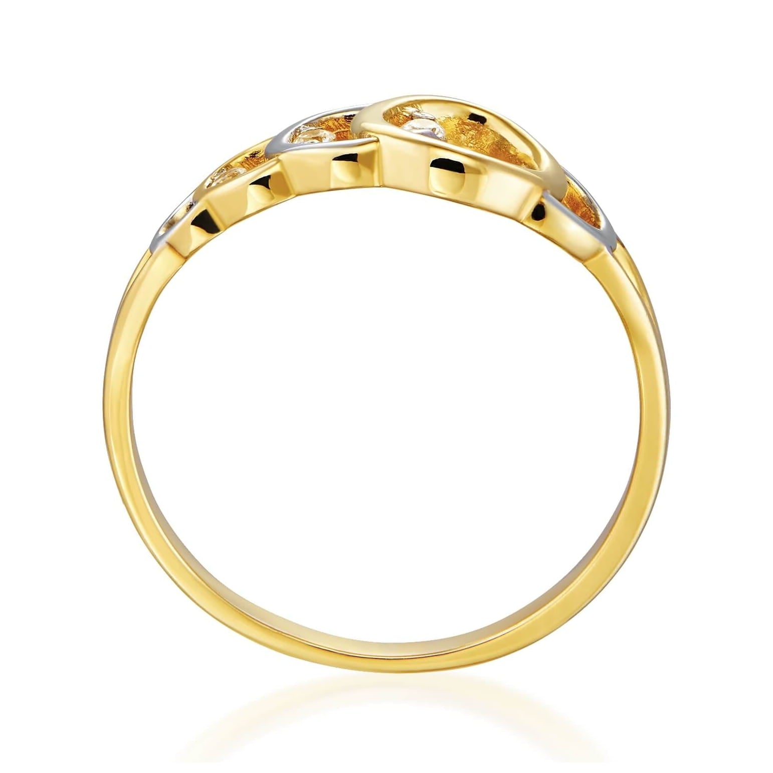 Inel Olimpia Aur 8K Cu Zirconiu - Eleganță Atemporală
