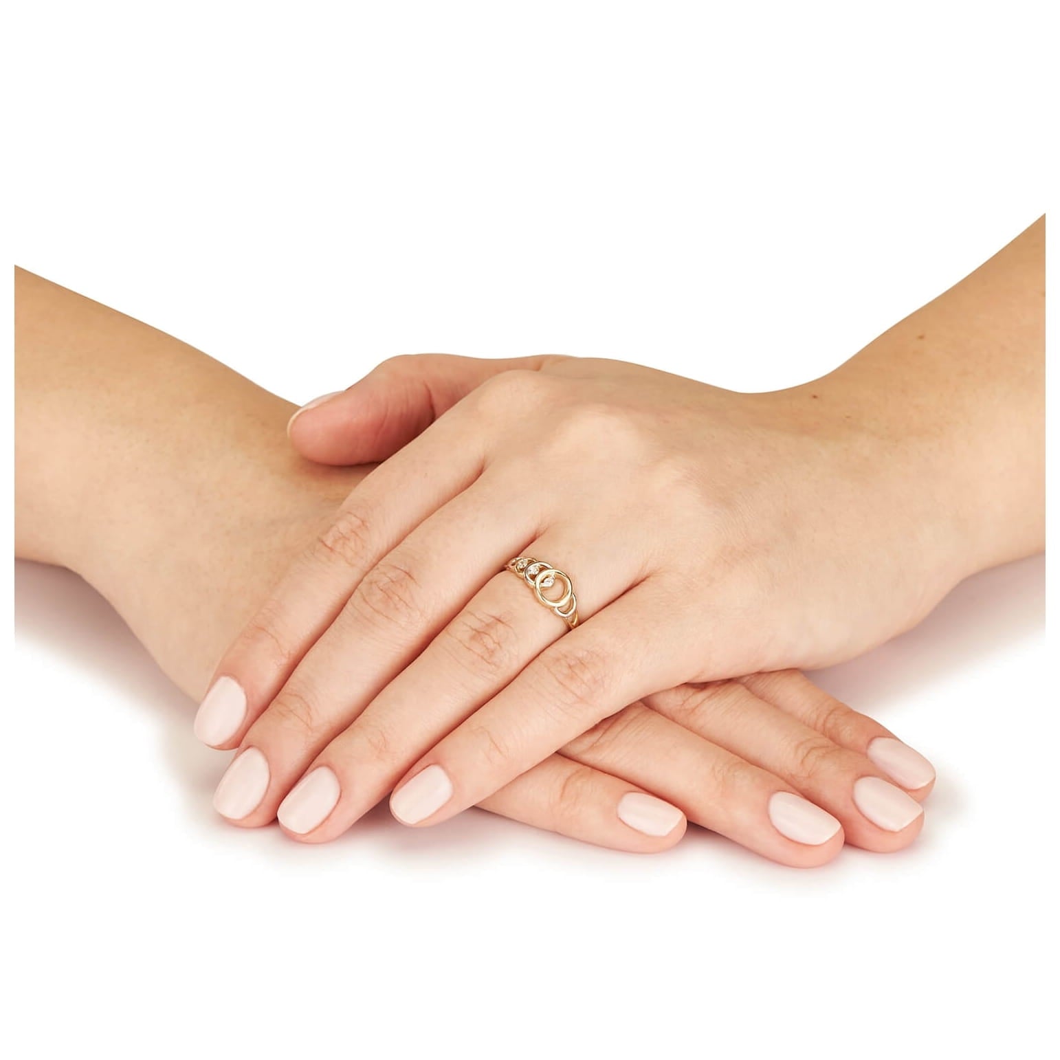 Inel Olimpia Aur 8K Cu Zirconiu - Eleganță Atemporală