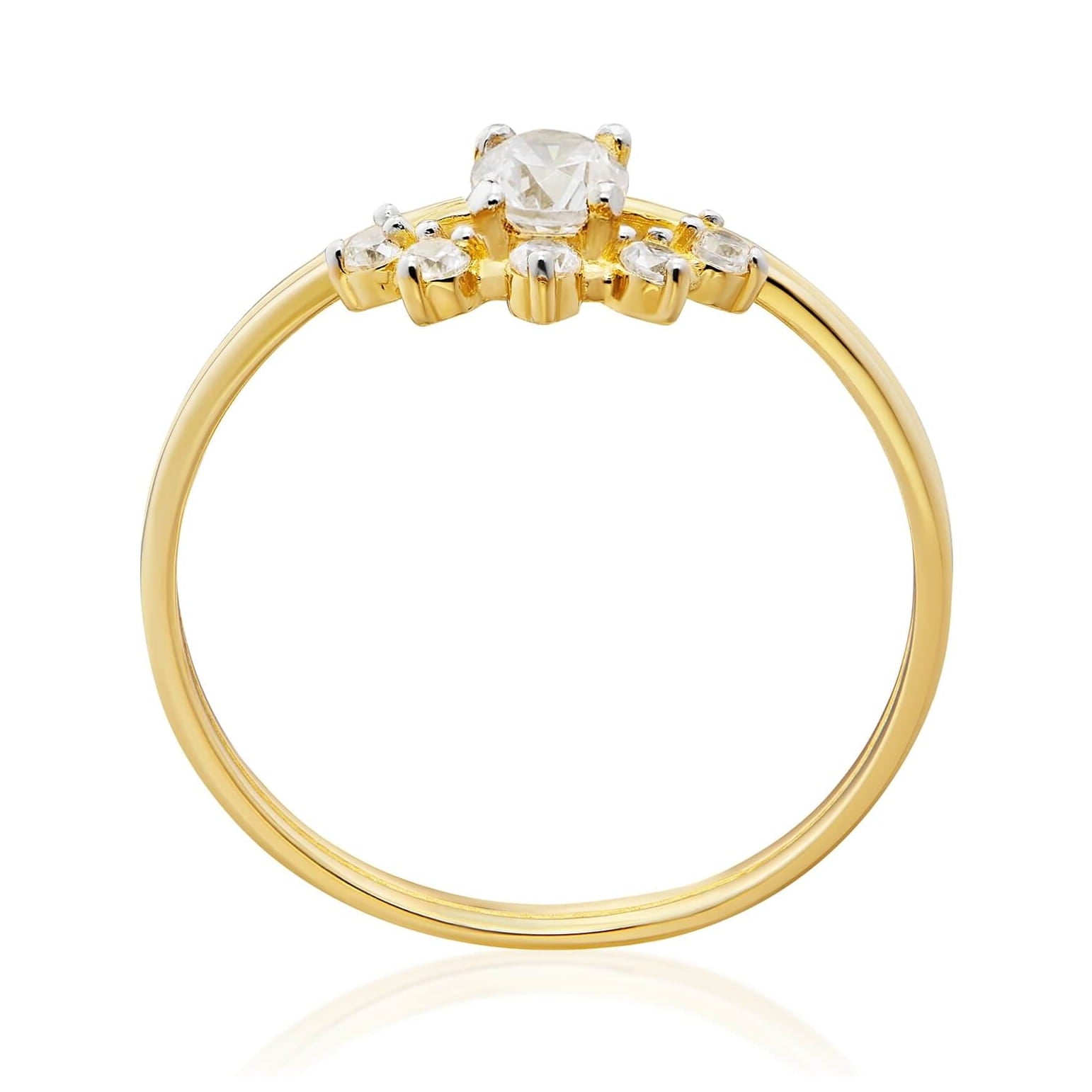 Inel Talisman Aur 8K – Eleganță și Farmec