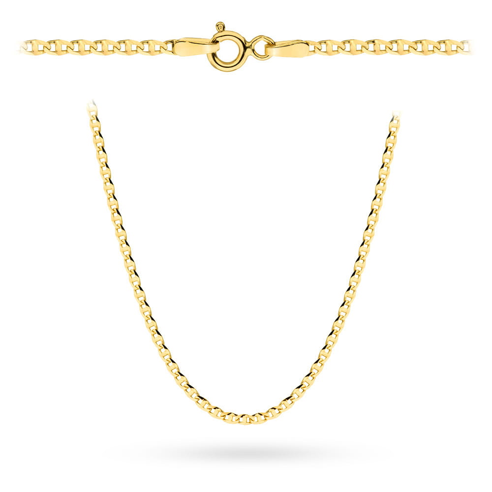 Lant Aur 14k, 60 cm