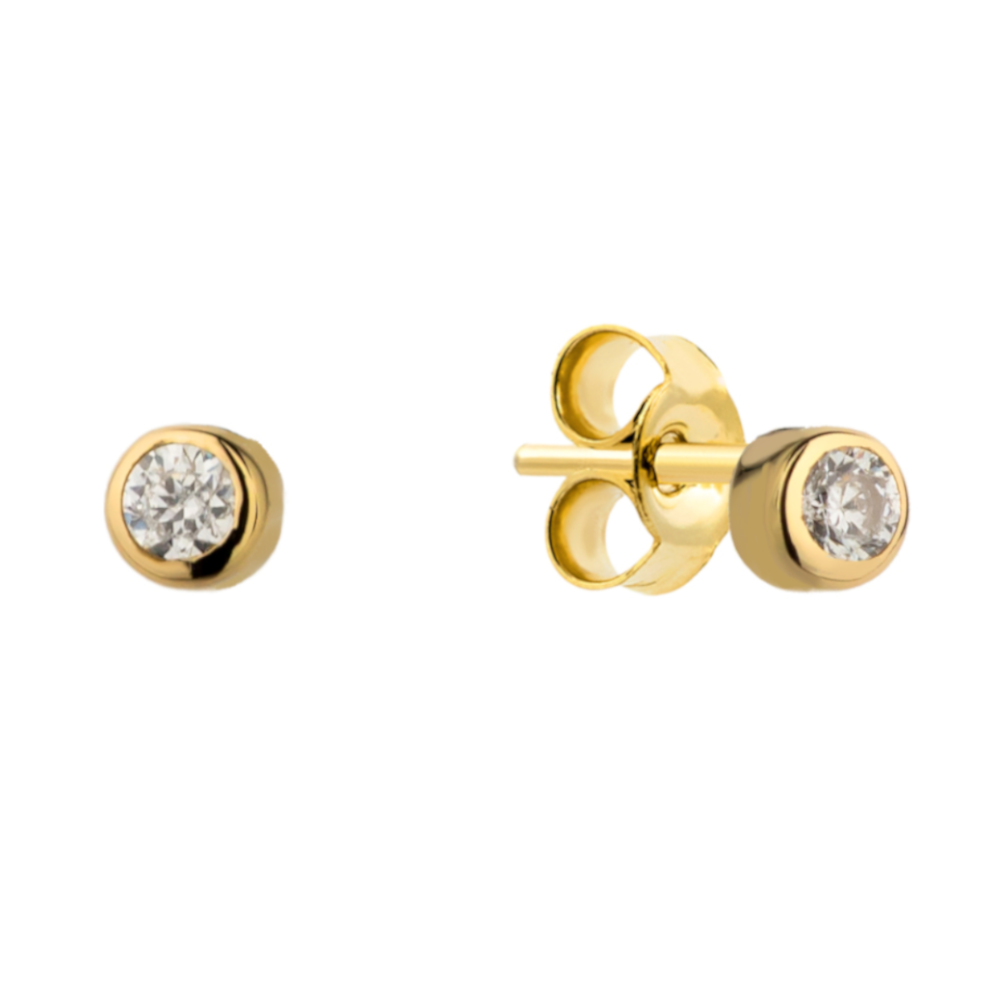 Cercei Aur 14k cu Zirconii