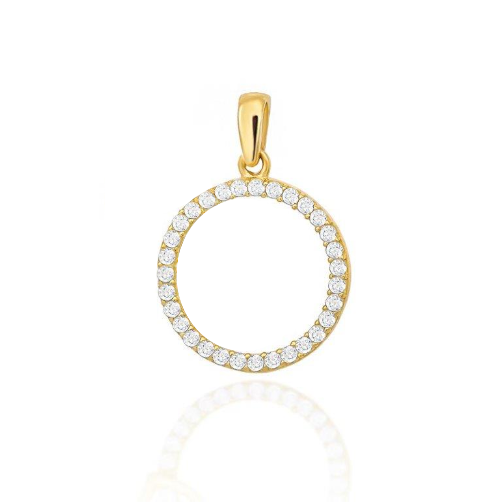 Pandantiv Aur 14K cu Zirconii