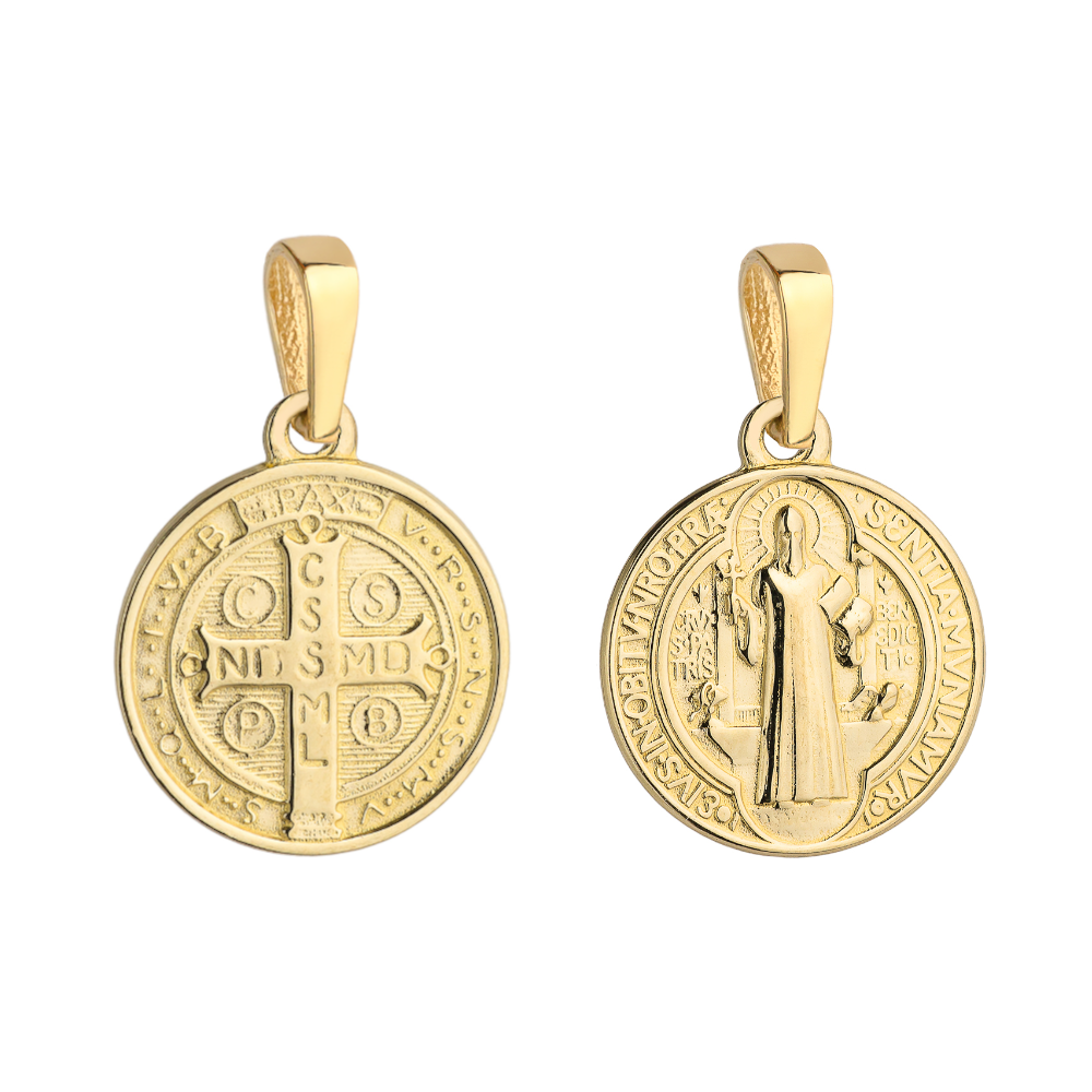 Medalie de aur Saint Benedict