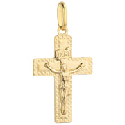 Pandantiv Aur 14k cu Iisus Rastignit
