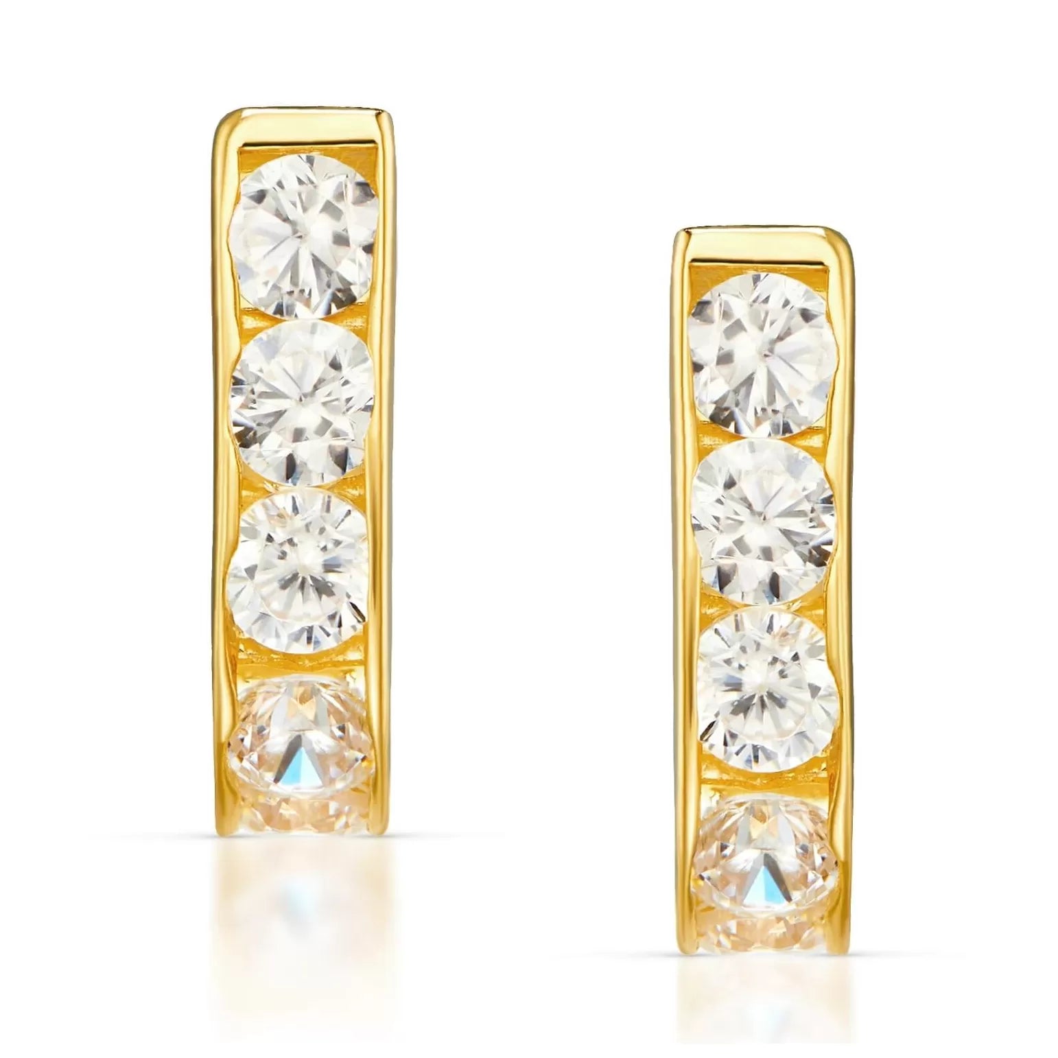 Cercei Aur 8K Dreptunghiuri 3.2481b