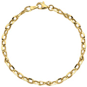 Bratara Lant Impletita cu Infinit- Aur 14k