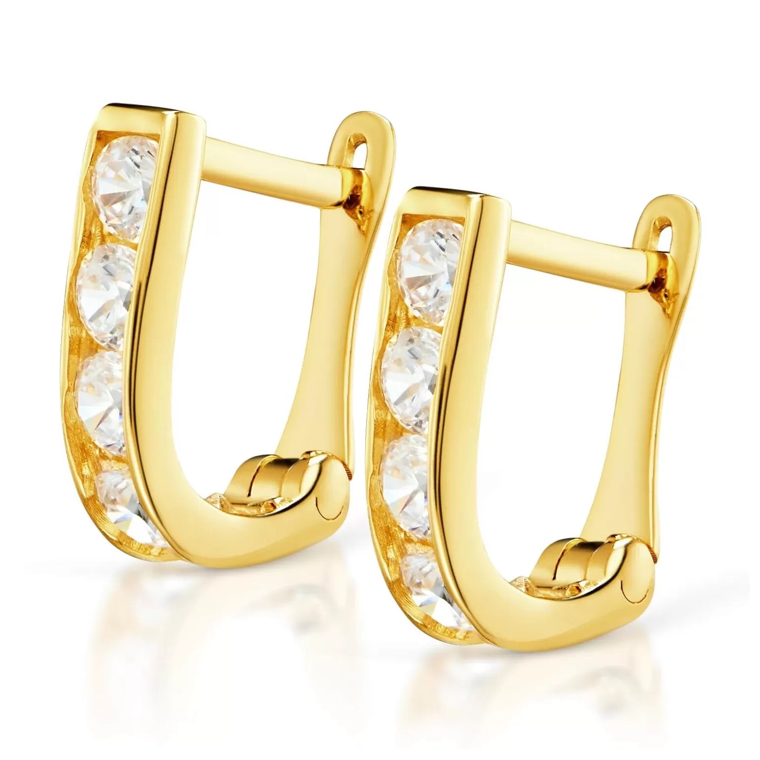 Cercei Aur 8K Dreptunghiuri 3.2481b