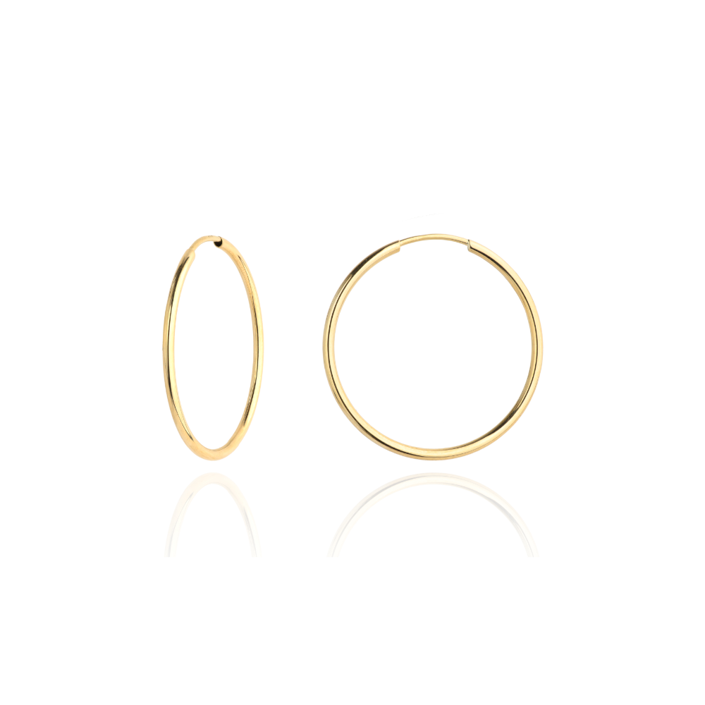 Cercei Creole Aur 14k, 1.8cm