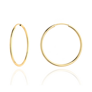 Cercei Creole Aur 14k, 4.5 cm