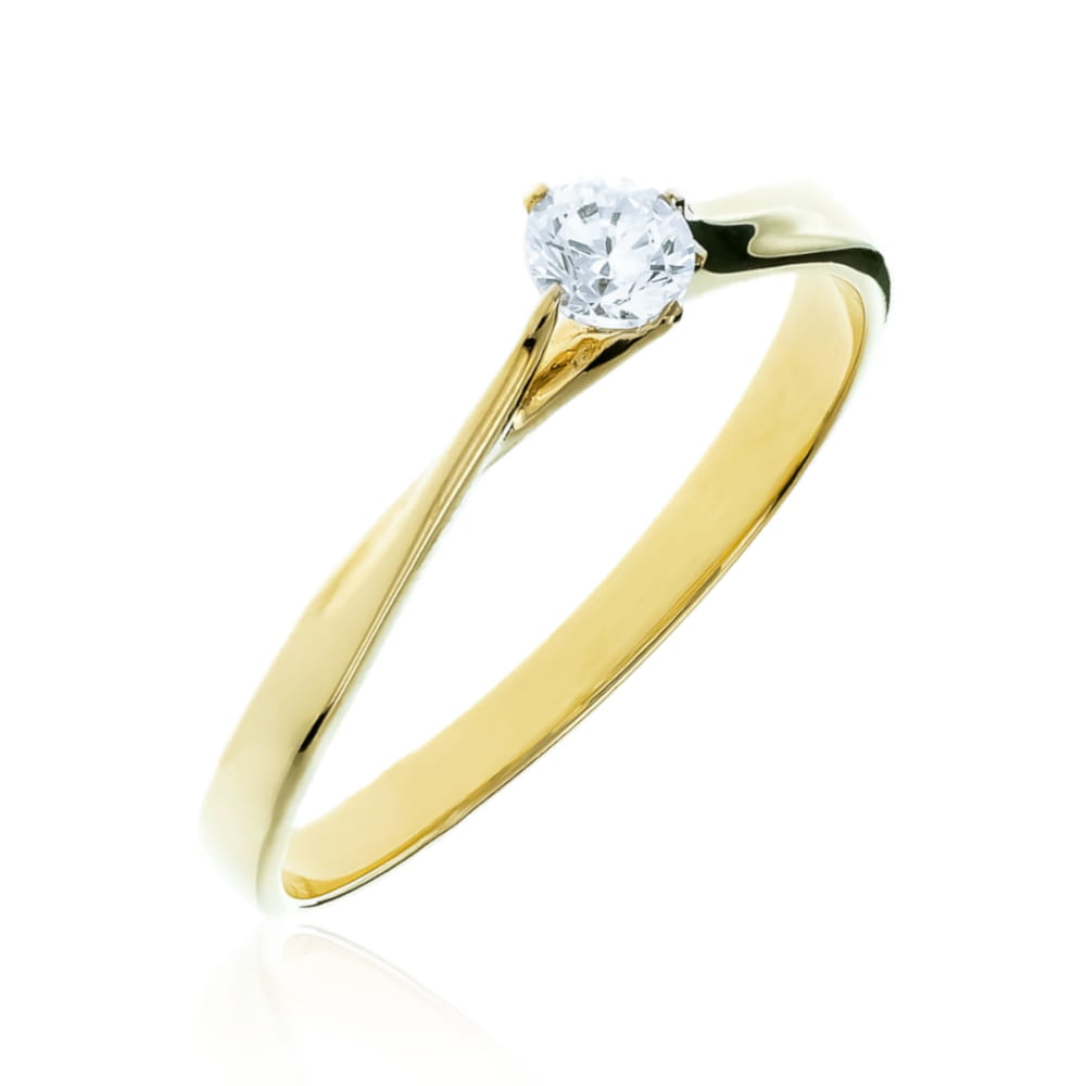 Inel Elegant Aur 8K cu Zirconiu - Design Delicat