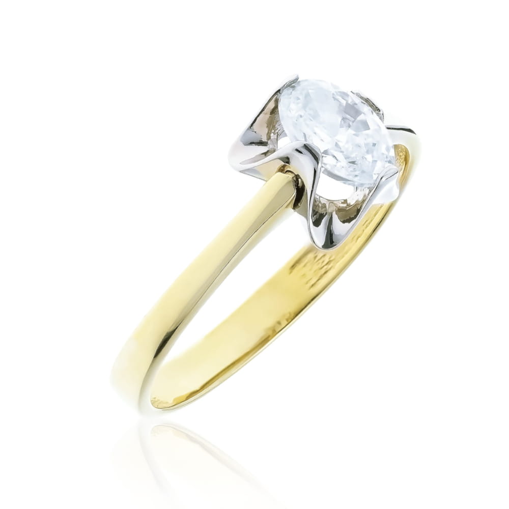 Inel Elegant Aur 8K cu Zirconiu