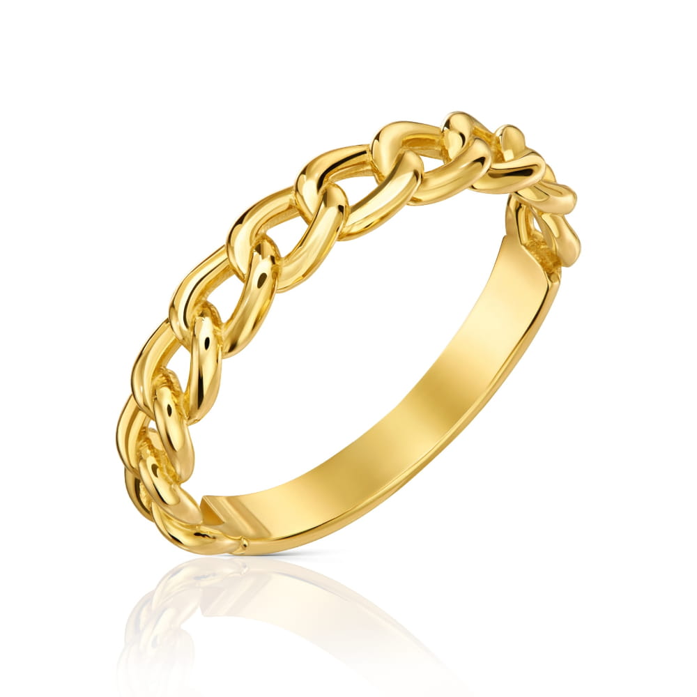 Inel aur 8K - CRAZY CHAIN