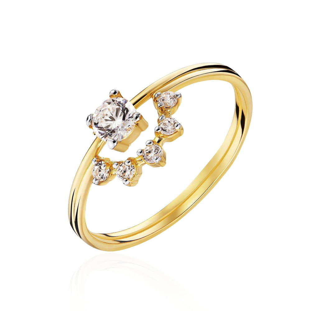 Inel Talisman Aur 8K – Eleganță și Farmec