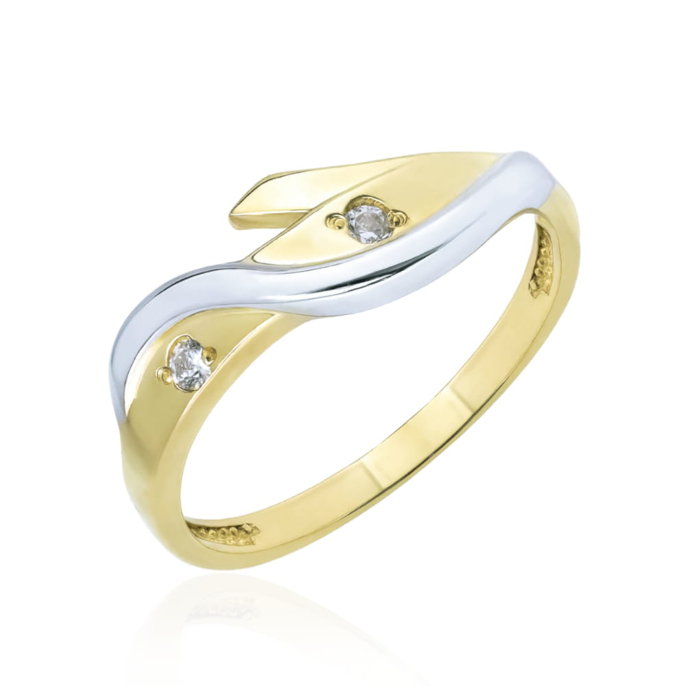 Inel Aur 8K Model Împletit Val 3.1449