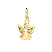 Pandantiv înger de aur cu cruce