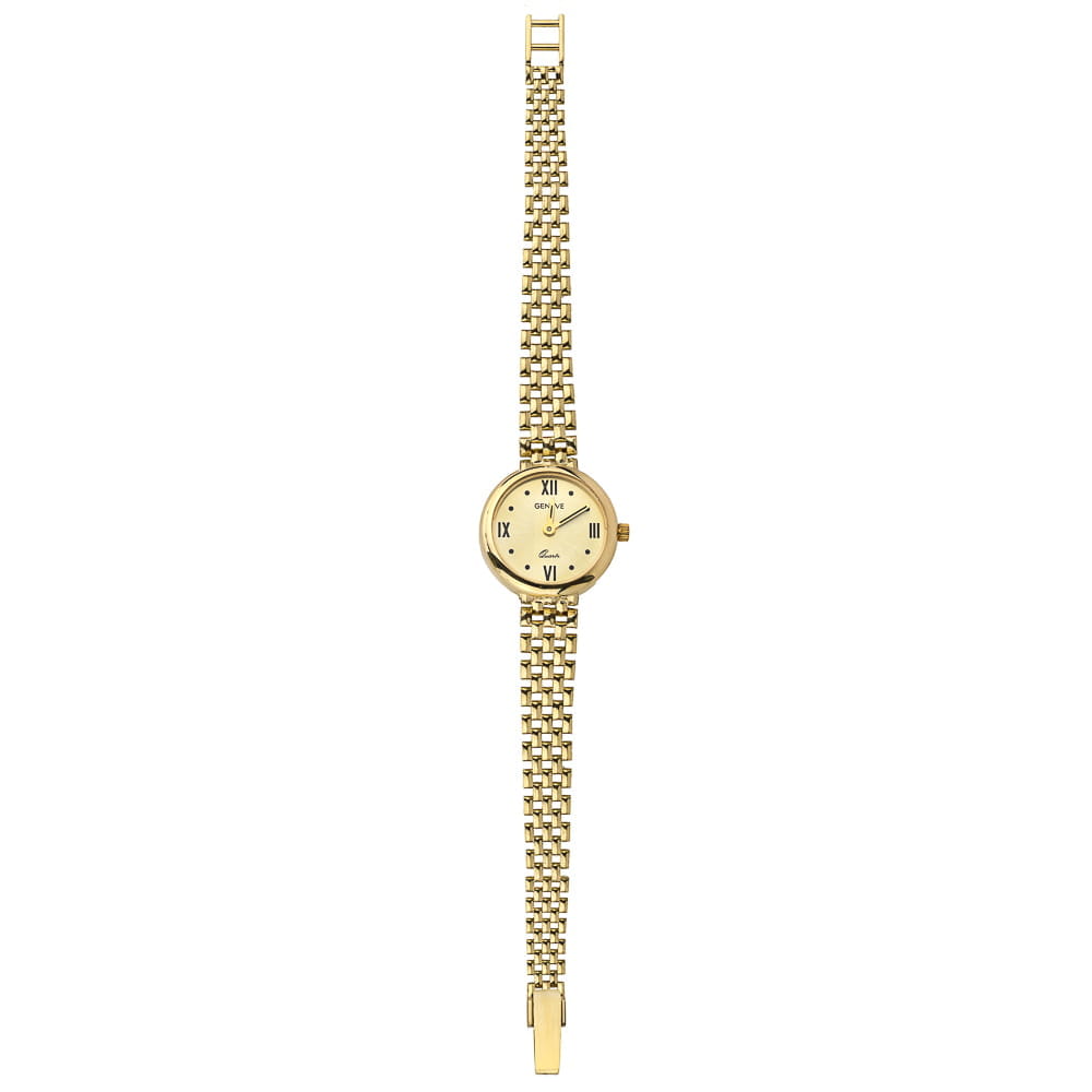 Ceas Elegant din Aur 14K cu Cadran Rotund - Model IV
