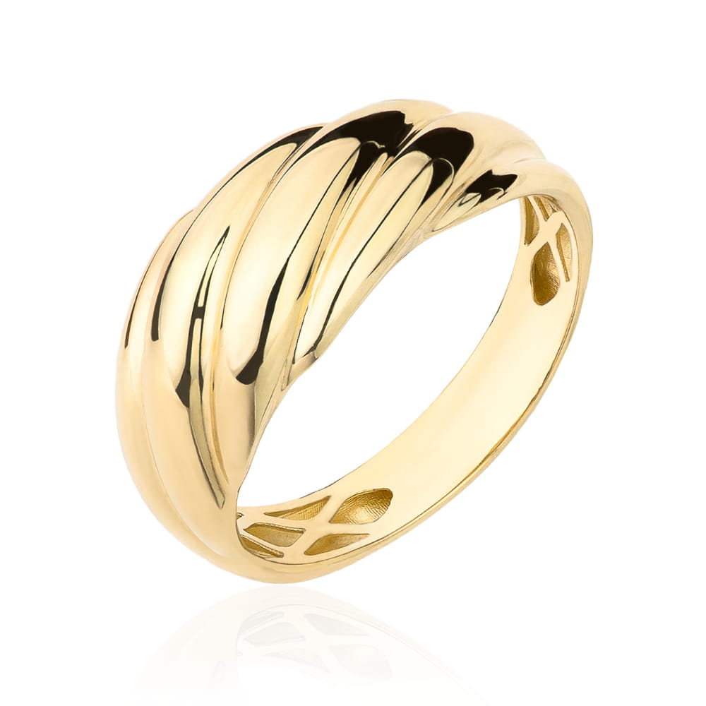 Inel Clasic din Aur Galben 14K