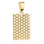 Pandantiv Placuta cu Model - Aur 14k