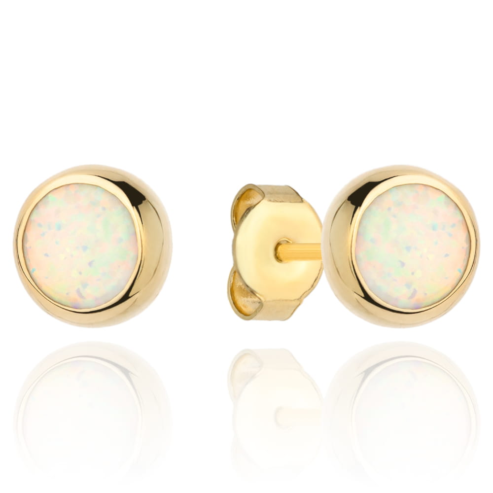 Cercei Aur 14k cu Opal