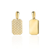 Pandantiv tip Placuta cu Model -Aur 14k