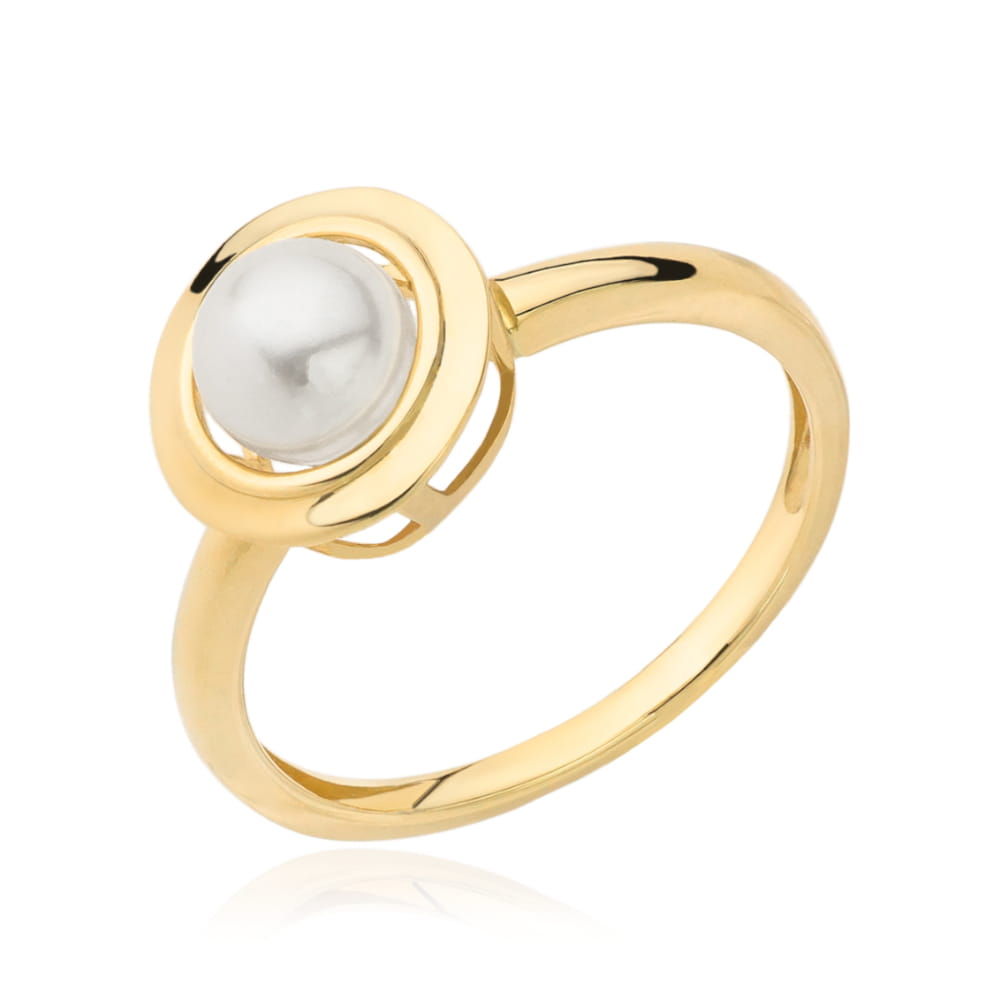 Inel Aur 14k cu Perla