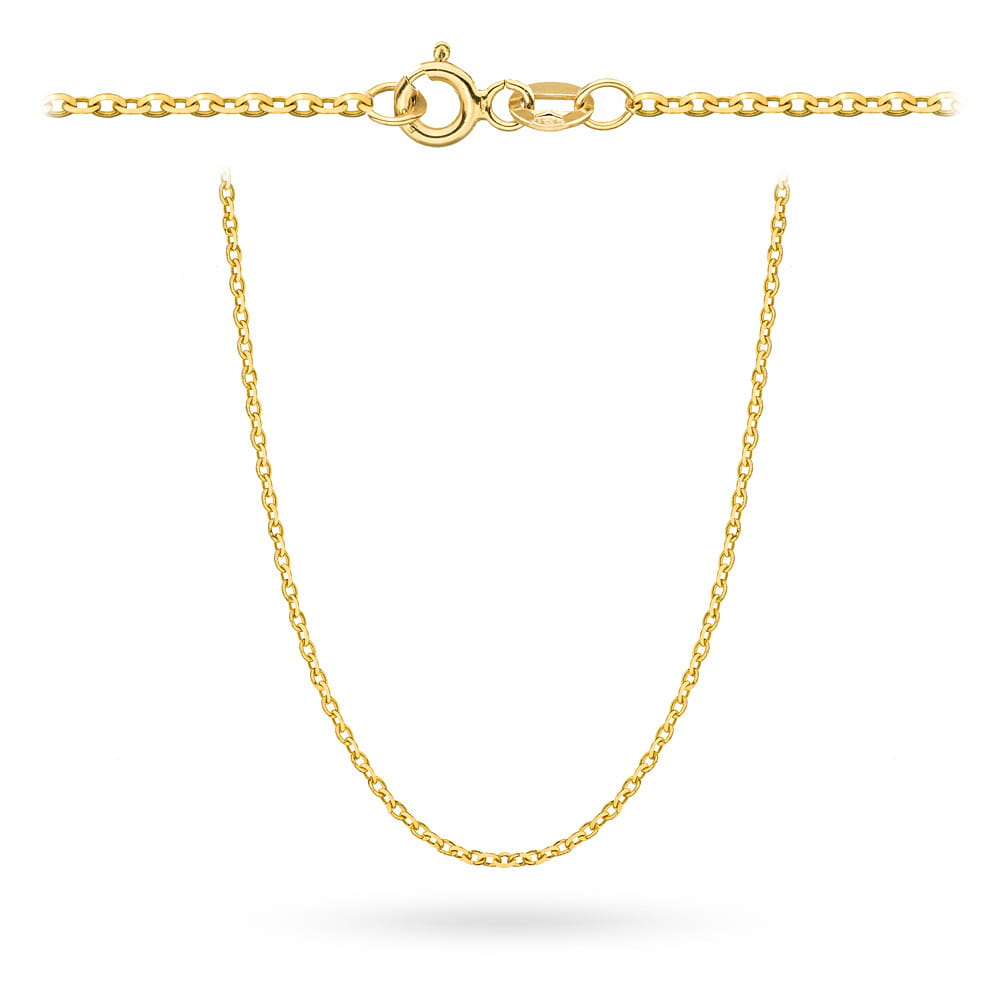 Lant Rolo Aur 14k, 60 cm