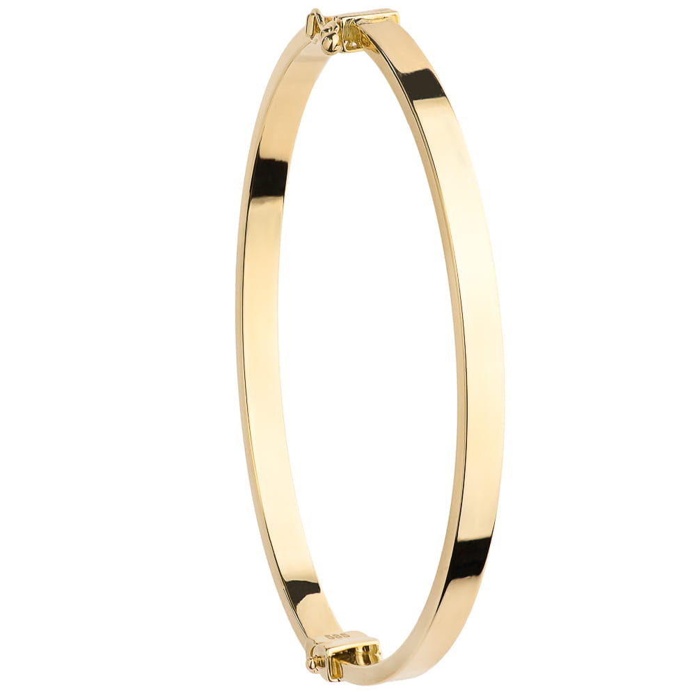 Brățară Fixă Elegantă din Aur Galben 14K