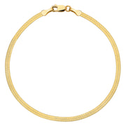 Brățară Tip Bandă Elegantă Din Aur 14K